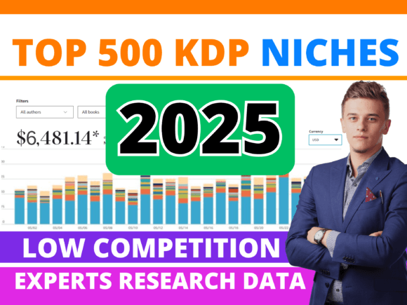 Download 500 KDP Niches 2024-2025 Low Competitive - Competitive Collection