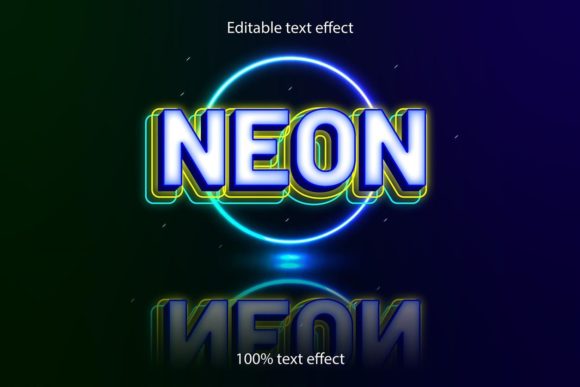 Download Neon Editable Text Effect Neon Style - Neon Collection