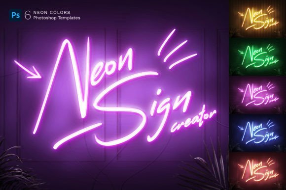 Download Neon Sign Templates - Neon Collection