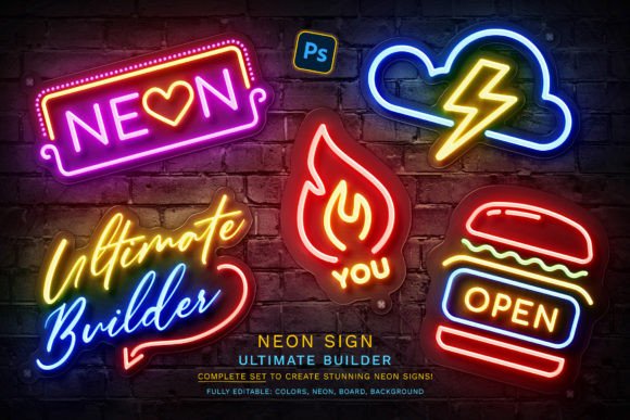 Download Neon Sign Ultimate Builder - Neon Collection