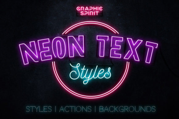 Download Neon Text Layer Styles &amp; Extras - Neon Collection