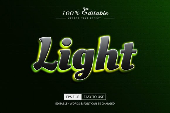 Download Light Text Effect Glowing Neon Style - Neon Collection