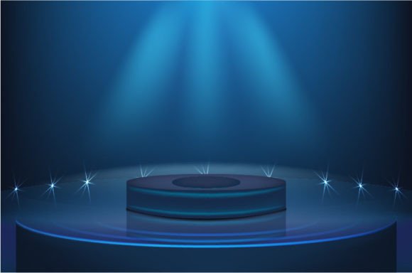 Download Illuminated Neon Lights Realistic Stage - Neon Collection
