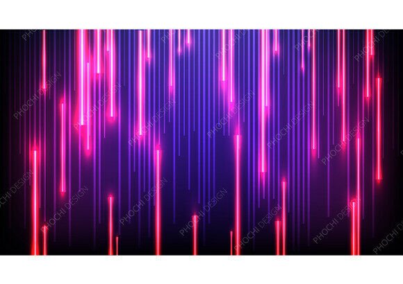 Download Abstract Neon Background Futuristic Tech - Neon Collection