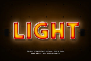 Download Light Neon 3d Text Effect Mockup - Neon Collection