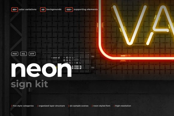 Download Neon Sign Kit - Neon Collection