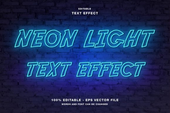 Download Neon Light Text Effect - Neon Collection
