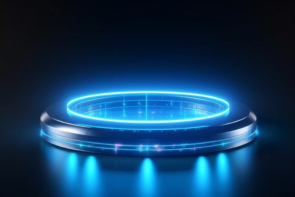 Download 3D Neon Hologram Portal - Neon Collection