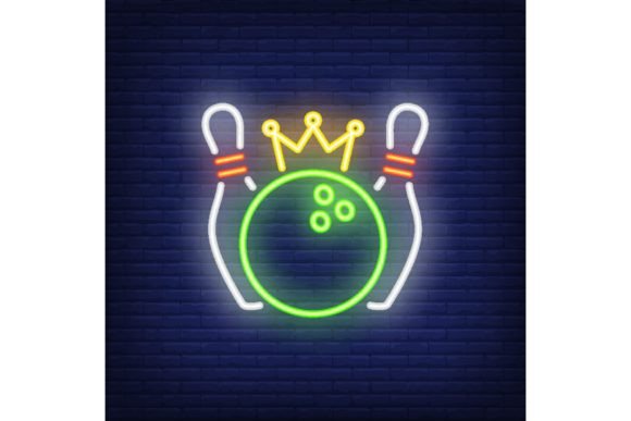 Download Bowling Competition Neon Sign. Bowling P - Neon Collection