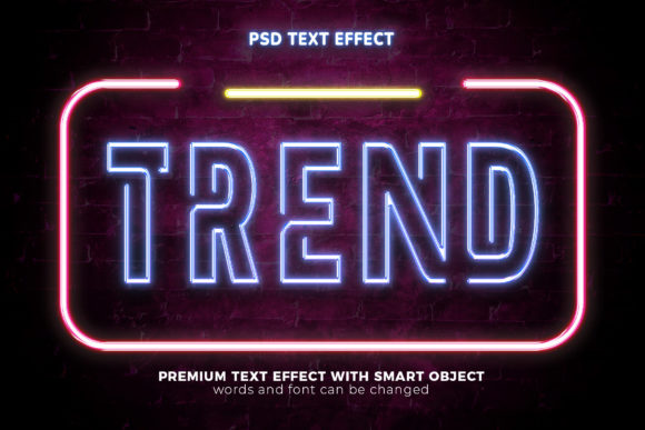 Download Night Neon Glow Text Effect - Neon Collection