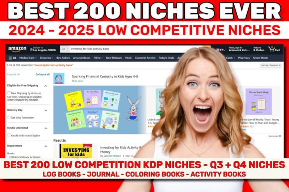 Download +200 KDP NICHES LOW COMPETITIVE KEYWORDS - Competitive Collection