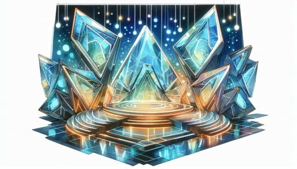 Download Futuristic Neon Stage - Neon Collection