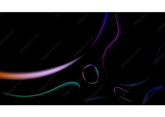 Download Abstract Tech Neon Fluid Background - Neon Collection
