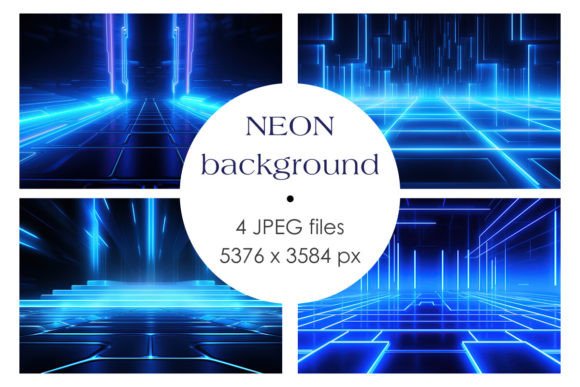 Download Blue Neon Background - Neon Collection