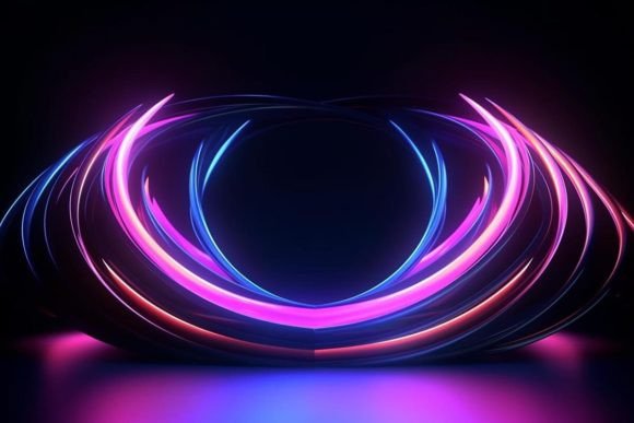 Download Neon Artwork Tunnel Colorful - Neon Collection